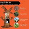 7 Ft Halloween Inflatables Decorations Outdoor Blow up Halloween Yard Decors Halloween Animatronics Tree with Built-In Leds Halloween Inflatable Ghost Decoration Halloween Party Supplies